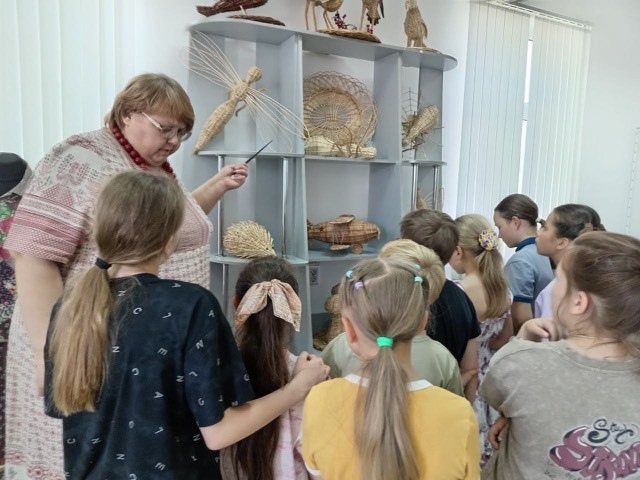 Посещение Борисовского Дома ремесел.